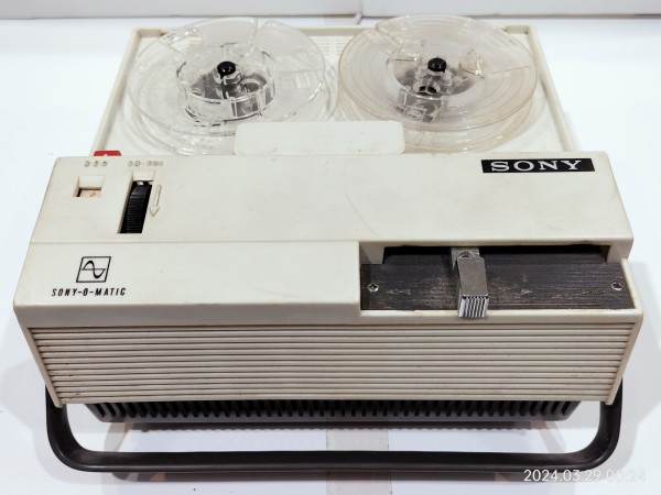 1965/昭和40/SONY/TC-123/TAPECORDER/SONY-O-MATIC/3 inch reel/ソニー