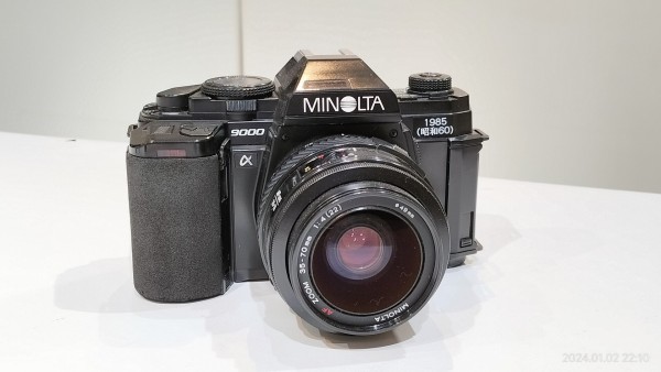 1985/昭和60/MINOLTA/α-9000/ミノルタ/コンティニュアスAF/手
