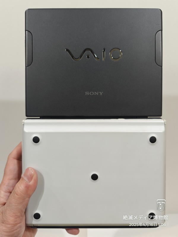 2003/平成15/SONY/PCG-U101/VAIO U/三代目/モバイルグリップスタイル