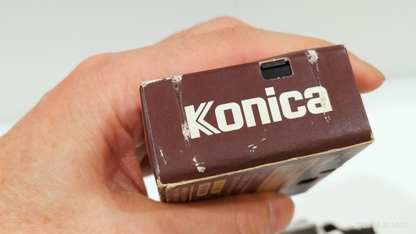1997/平成9/Konica/撮りっきりコニカもっとMINI セピア/レンズ付き