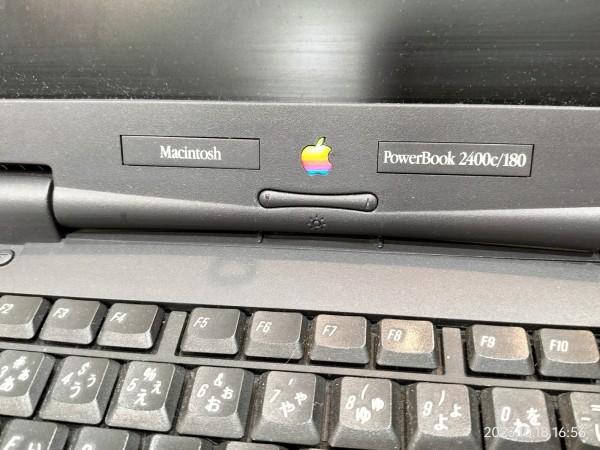1997/平成9/Apple/PowerBook2400c/180/Apple初の日本専用モデル/日本