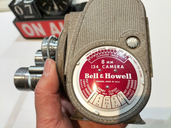 1939/昭和14/Bell＆Howell/Filmo 134T/Double8/ダブル8/3本ターレット