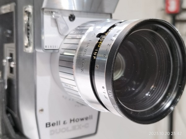 1963/昭和38/Bell & Howell/DUOLEX-C/16fps/48fps/マガジン式ダブル8