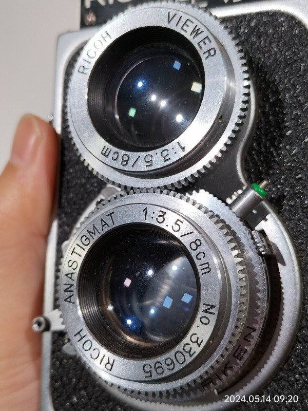 1954/昭和29/RICOHFLEX MODEL Ⅶ/80mm/F3.5/6×6cm判/120film