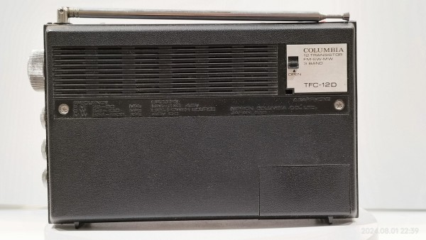 1968/昭和43/COLUMBIA/FET SOLID STATE/11FM/TFV-12D/12TRANSISTOR FM