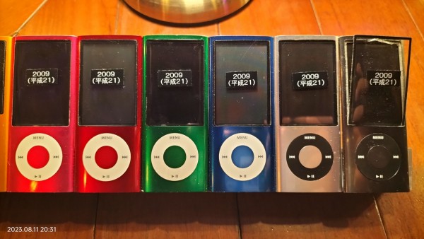 ipod nano 第 5 世代 安い カメラ