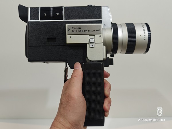 1967/昭和42/Canon/AUTO ZOOM 814/Super 8 Movie Camera/8× Power Zoom