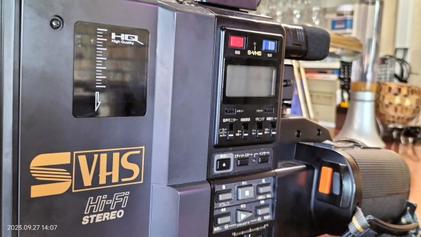 1987/昭和62/Victor/GF-S1000H/PRO TECH MASTER/S-VHSカムコーダー