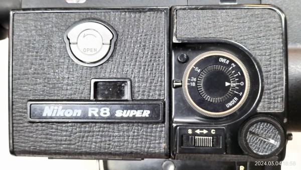 1973/昭和48/Nikon/R8 SUPER ZOOM/Super8/光学8倍/100コマ逆転撮影