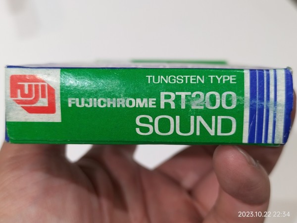 1995/平成7/FUJI FILM/FUJICHIROME RT200 SOUND/Single8/タングステン