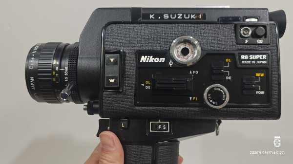 1973/昭和48/Nikon/R8 SUPER ZOOM/Super 8 Movie Camera/Cine-Nikkor