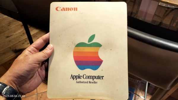 1992/平成4/Canon/キヤノン販売/Apple Computer Authorized Reseller