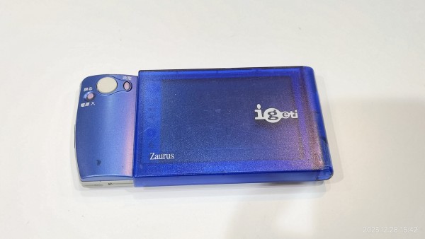 1999/平成11/SHARP/Zaurus/MI-P1-A/パーソナルモバイルツール/ザウルス