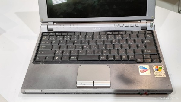 2002/平成14/SONY/PCG-4C1N/VAIO TypeT/ビジネスパーソナルモデル