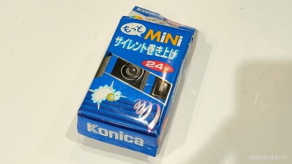 1997/平成9/Konica/撮りっきりコニカ もっとMINI サイレント