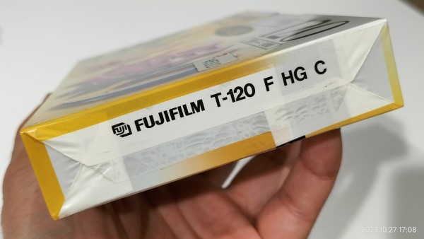 推定1995年頃/FUJIFILM/T-120 F HG C/SUPER HG/きれい録り/VHSビデオ