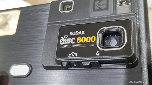 KODAK DISC 6000 #DISC ディスク フィルム カメラ 1985/昭和60/KODAK/KODAK DISC 6000/ディスクフィルムカメラ