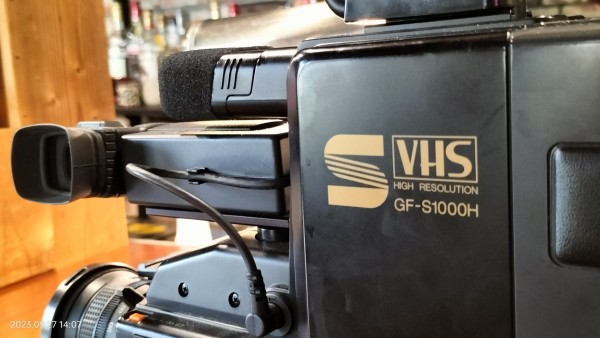 1987/昭和62/Victor/GF-S1000H/PRO TECH MASTER/S-VHSカムコーダー