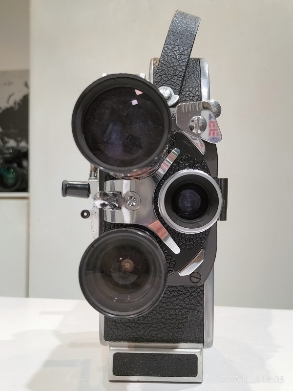 1956/昭和31/Bolex/H-16 REFLEX/16mm Film Camera/3本ターレット 1956/昭和31/Bolex/H-16 REFLEX/16mm Film Camera/3本ターレット
