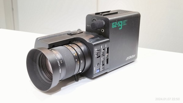 1982/昭和57/Victor/GZ-S3/COLOR VIDEO CAMER/SATICON/グッド