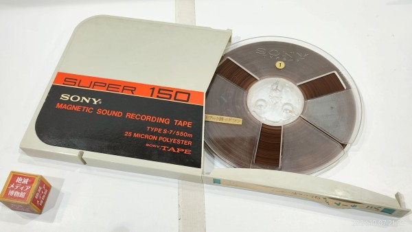 1966/昭和41/SONY/SUPER 150/MAGNETIC SOUND RECORDING TAPE/TYPE S-7
