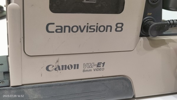 1985/昭和60/Canon/VM-E1/E1/Canovision 8/8ミリビデオ/キヤノン初の一