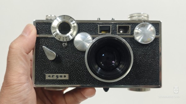 1939/昭和14/ARGUS/C3/35mmレンジファインダーカメラ/50mm F3.5
