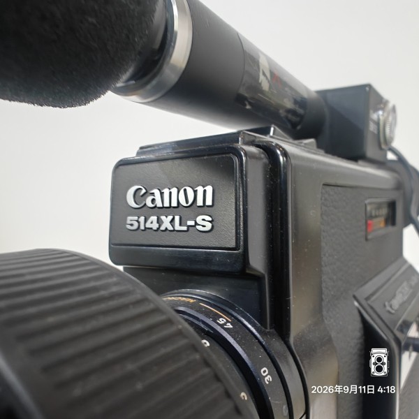 1976/昭和51/Canon/Canosound 514XL-S/Super 8 Sound Movie Camera