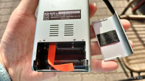 1975/昭和50/National/Panasonic/RQ-160/MICRO RECORDER