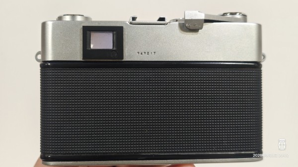 1965/昭和40/KONICA/EE-MATIC DELUXE/35mmレンジファインダーカメラ