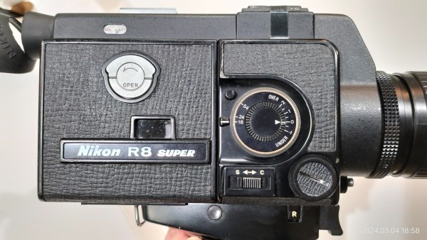 1973/昭和48/Nikon/R8 SUPER ZOOM/Super8/光学8倍/100コマ逆転