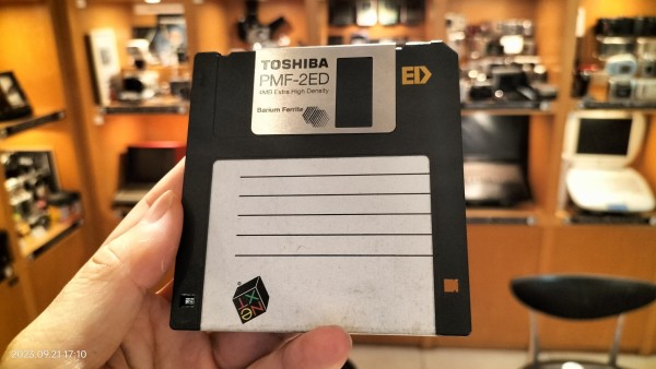 1991/平成3/TOSHIBA/PMF-2ED/4MB/2 side Extra high Density
