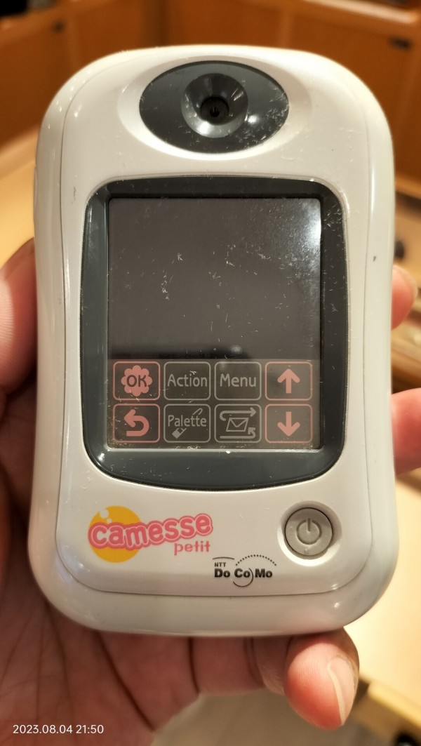 コレクション DOCOMO camesse 2000/平成12/NTT DoCoMo/TOSHIBA/camesse petit/東芝