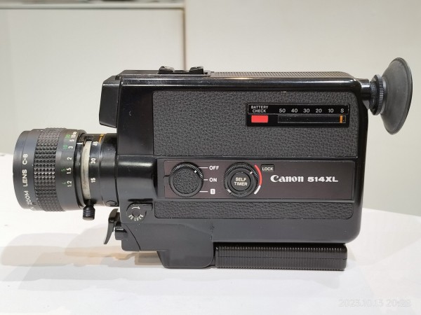1975/昭和50/Canon/514XL/F1.4/5倍ズーム/セルフタイマー機構