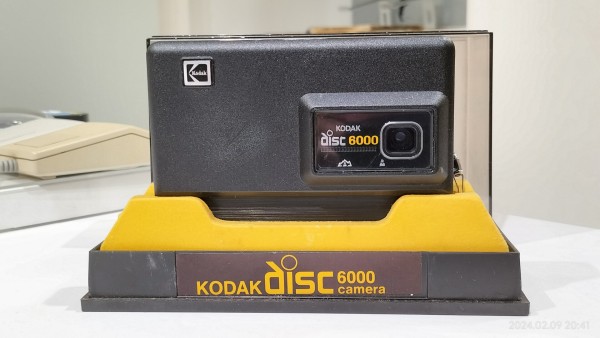 コダックディスクカメラ6000　（新品）超珍品 1985/昭和60/KODAK/KODAK DISC 6000/ディスクフィルムカメラ