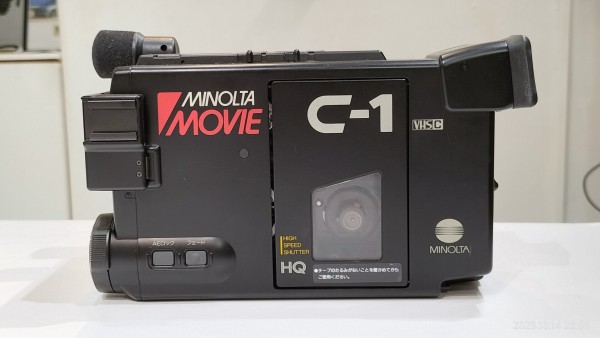 1987/昭和62/MINOLTA/ミノルタムービー/C-1/VHS-C/6倍ズーム