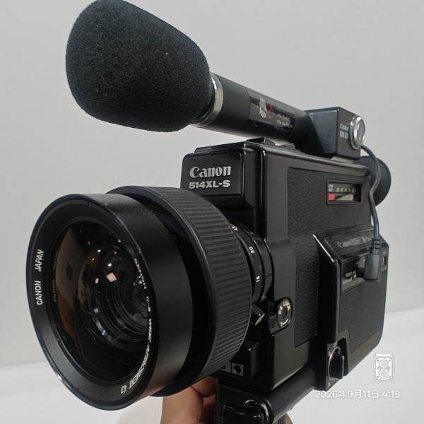 1976/昭和51/Canon/Canosound 514XL-S/Super 8 Sound Movie Camera