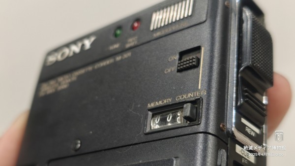 1978/昭和53/SONY/M-301/MicroCassette/FMAM/2 SPEED/ラジオ