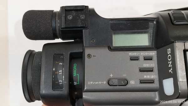 1988/昭和63/SONY/CCD-F330/Jフィットグリップ/デジタルスーパーイン