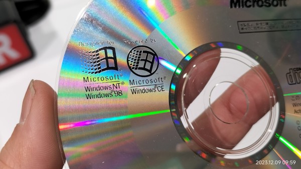 1998/平成10/Microsoft/Windows CE/インストールディスク/CD-ROM