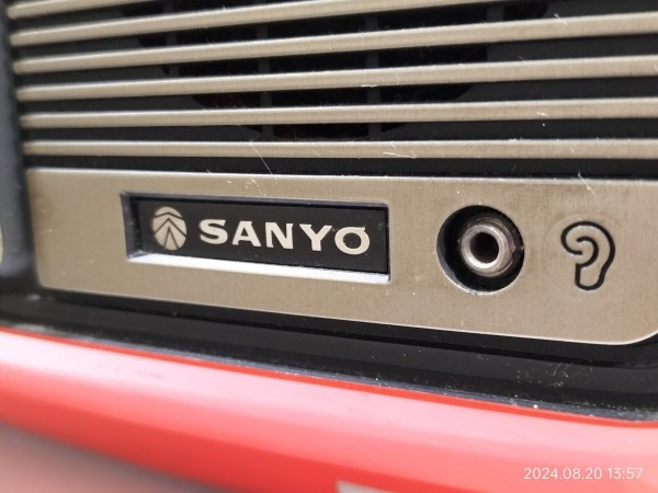 1980/昭和55/SANYO/C-14A2/サンヨー/カラーテレビジョン/ブラウン管