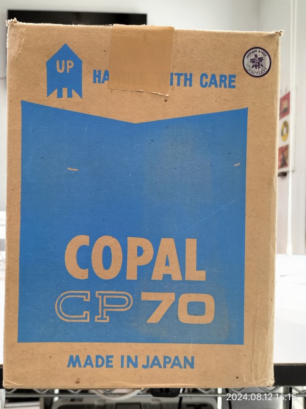 1979/昭和54/COPAL CP70/8mm PROJECTOR for Single8 Super8