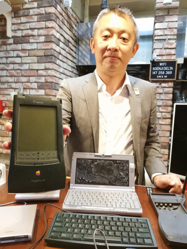 元祖PDAの1996年製Apple「Newton MessagePad 130」が寄贈されました
