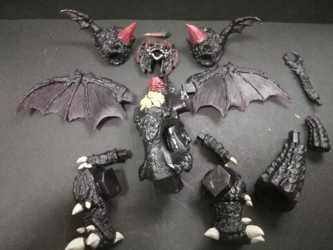 ガシャポンHGXゴジラ壱『デストロイア完全体』etc.レビュー : 白キジの日常