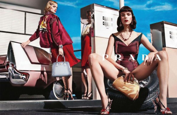PRADA 2012 SS ＠ BACK TO THE 50's : * Fleur de Coeur *ココロノハナ