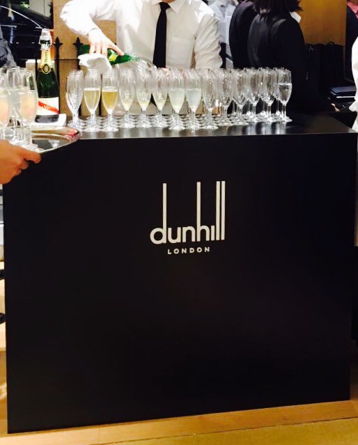 心斎橋 Dunhill ダンヒル レセプションパーティー Fleur De Coeur ココロノハナ