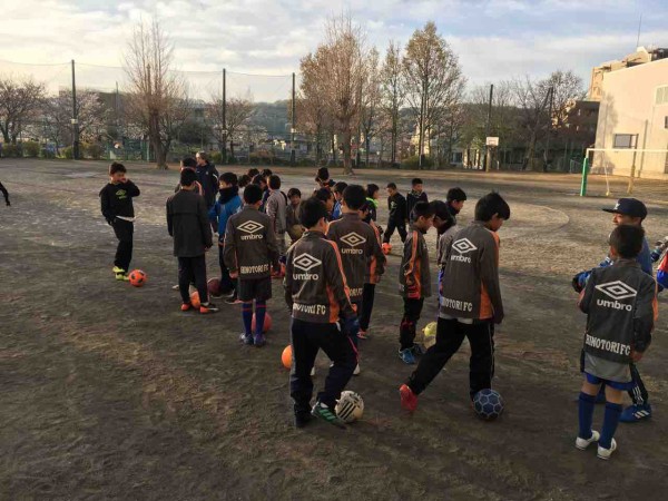 春休みサッカー朝練 5日 クラブアルペン情報局