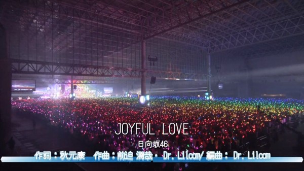 日向坂46 Joyful Love の虹色サイリウム 綺麗すぎる ひなくり19 日向坂46まとめ速報