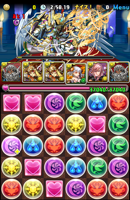 パズドラ まさに完封ｗｗｗ ヘラ ドラゴン降臨１発でノーコンクリア 柊さんは微糖