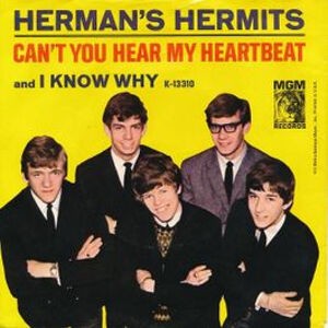 Can't You Hear My Heartbeat / ハートがドキドキ(Hermans Hermits / ハーマンズ・ハミッツ)1965 : 洋楽和訳 Neverending Music
